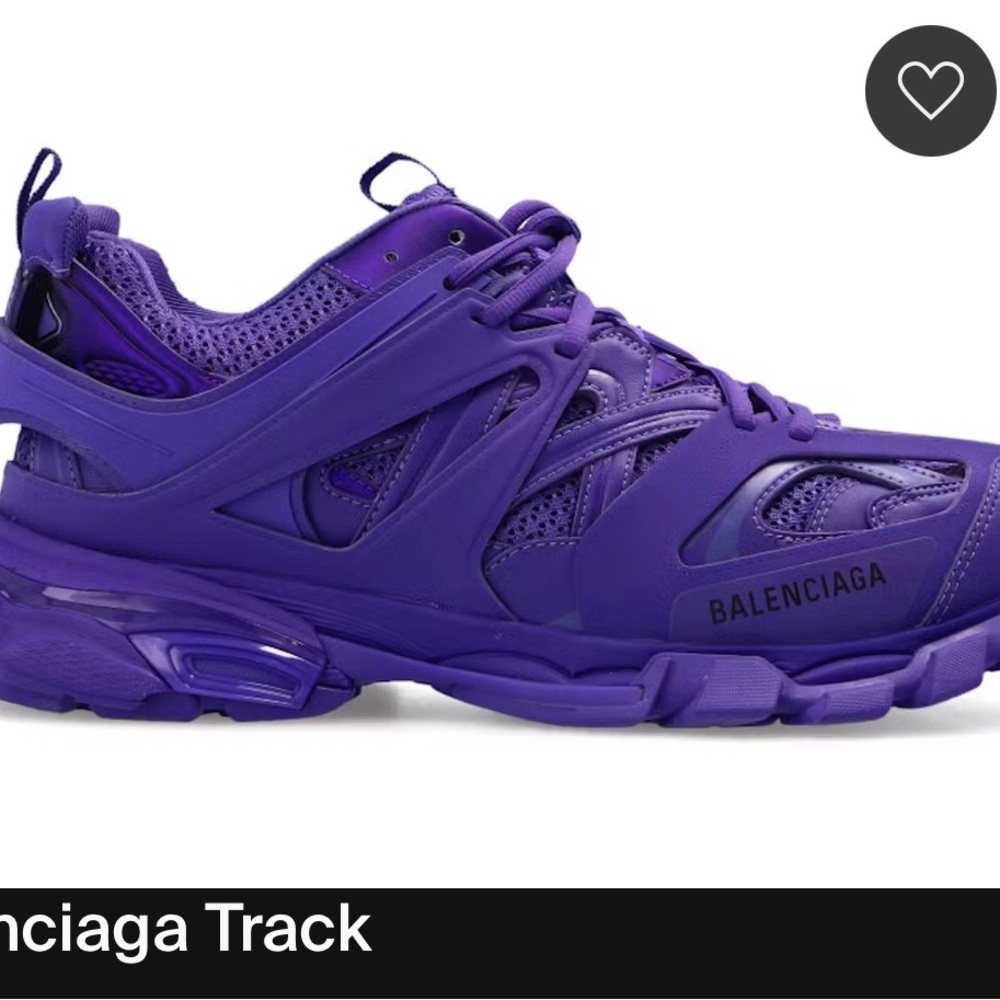 Balenciaga Purple Track Sneaker